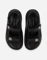 Calfskin nappa sandals - | Dolce & Gabbana