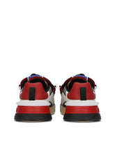 Mixed-material Portofino sneakers - | Dolce & Gabbana