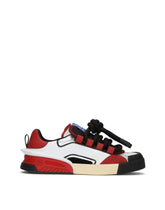 Mixed-material Portofino sneakers - | Dolce & Gabbana