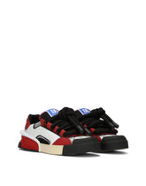 Mixed-material Portofino sneakers - | Dolce & Gabbana