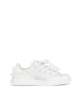 Mixed-material Portofino sneakers - | Dolce & Gabbana