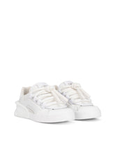 Mixed-material Portofino sneakers - | Dolce & Gabbana