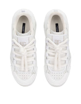 Mixed-material Portofino sneakers - | Dolce & Gabbana