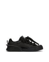 Mixed-material Portofino sneakers - | Dolce & Gabbana