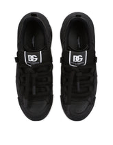 Mixed-material Portofino sneakers - | Dolce & Gabbana