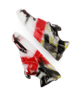 Calfskin New Roma sneakers with spray-paint graffiti print - | Dolce & Gabbana