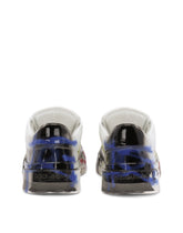 Calfskin New Roma sneakers with spray-paint graffiti print - | Dolce & Gabbana