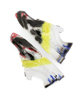 Calfskin New Roma sneakers with spray-paint graffiti print - | Dolce & Gabbana