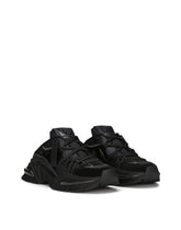 Mixed-material Airmaster mule sneakers - | Dolce & Gabbana