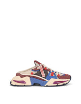 Mixed-material Airmaster mule sneakers - | Dolce & Gabbana