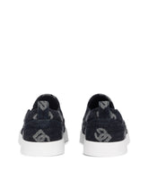 Portofino slip-on sneakers with denim logo - | Dolce & Gabbana