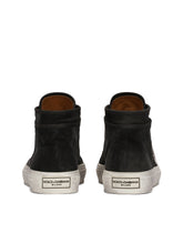 Fabric vintage mid-top sneakers - | Dolce & Gabbana