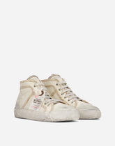 Fabric vintage mid-top sneakers - | Dolce & Gabbana