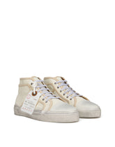 Fabric vintage mid-top sneakers - | Dolce & Gabbana