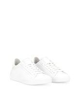 Portofino vintage calfskin sneakers - | Dolce & Gabbana