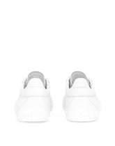 Portofino vintage calfskin sneakers - | Dolce & Gabbana