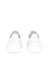 Portofino vintage calfskin sneakers - | Dolce & Gabbana