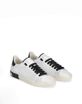Portofino vintage calfskin sneakers - | Dolce & Gabbana