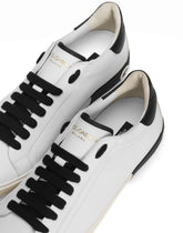 Portofino vintage calfskin sneakers - | Dolce & Gabbana