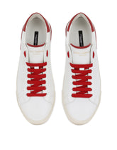 Portofino vintage calfskin sneakers - | Dolce & Gabbana