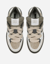 Mixed-material New Roma sneakers - | Dolce & Gabbana