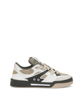 Mixed-material New Roma sneakers - | Dolce & Gabbana
