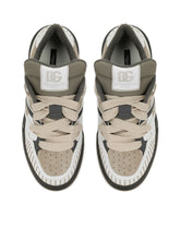 Mixed-material New Roma sneakers - | Dolce & Gabbana