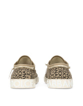 Printed canvas Portofino Vintage sneakers - | Dolce & Gabbana