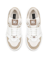 Mixed-material New Roma sneakers - | Dolce & Gabbana