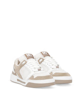 Mixed-material New Roma sneakers - | Dolce & Gabbana