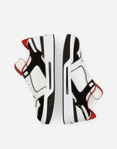 Mixed-material New Roma sneakers - | Dolce & Gabbana