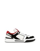 Mixed-material New Roma sneakers - | Dolce & Gabbana