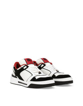 Mixed-material New Roma sneakers - | Dolce & Gabbana
