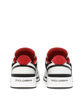 Mixed-material New Roma sneakers - | Dolce & Gabbana