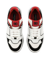 Mixed-material New Roma sneakers - | Dolce & Gabbana