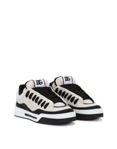 Mixed-material New Roma sneakers - | Dolce & Gabbana