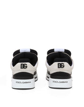 Mixed-material New Roma sneakers - | Dolce & Gabbana