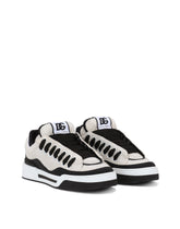 Mixed-material New Roma sneakers - | Dolce & Gabbana