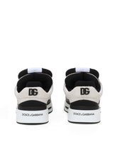 Mixed-material New Roma sneakers - | Dolce & Gabbana