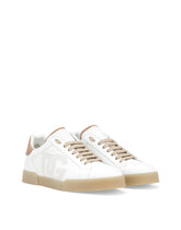 Calfskin Portofino sneakers - | Dolce & Gabbana