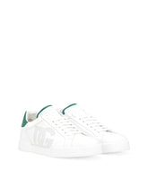 Calfskin Portofino sneakers - | Dolce & Gabbana