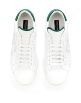 Calfskin Portofino sneakers - | Dolce & Gabbana