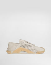Mixed-materials NS1 slip-on sneakers - | Dolce & Gabbana