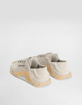Mixed-materials NS1 slip-on sneakers - | Dolce & Gabbana