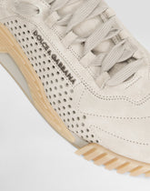 Mixed-materials NS1 slip-on sneakers - | Dolce & Gabbana