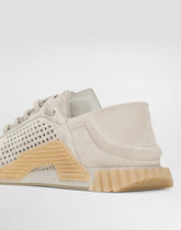 Mixed-materials NS1 slip-on sneakers - | Dolce & Gabbana