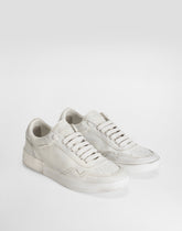 Portofino calfskin leather sneakers - | Dolce & Gabbana
