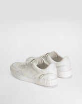 Portofino calfskin leather sneakers - | Dolce & Gabbana