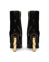 Patent leather ankle boots with DG Pop heel - | Dolce & Gabbana
