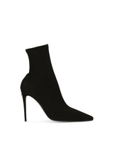 KIM DOLCE&GABBANA Stretch jersey ankle boots - | Dolce & Gabbana
